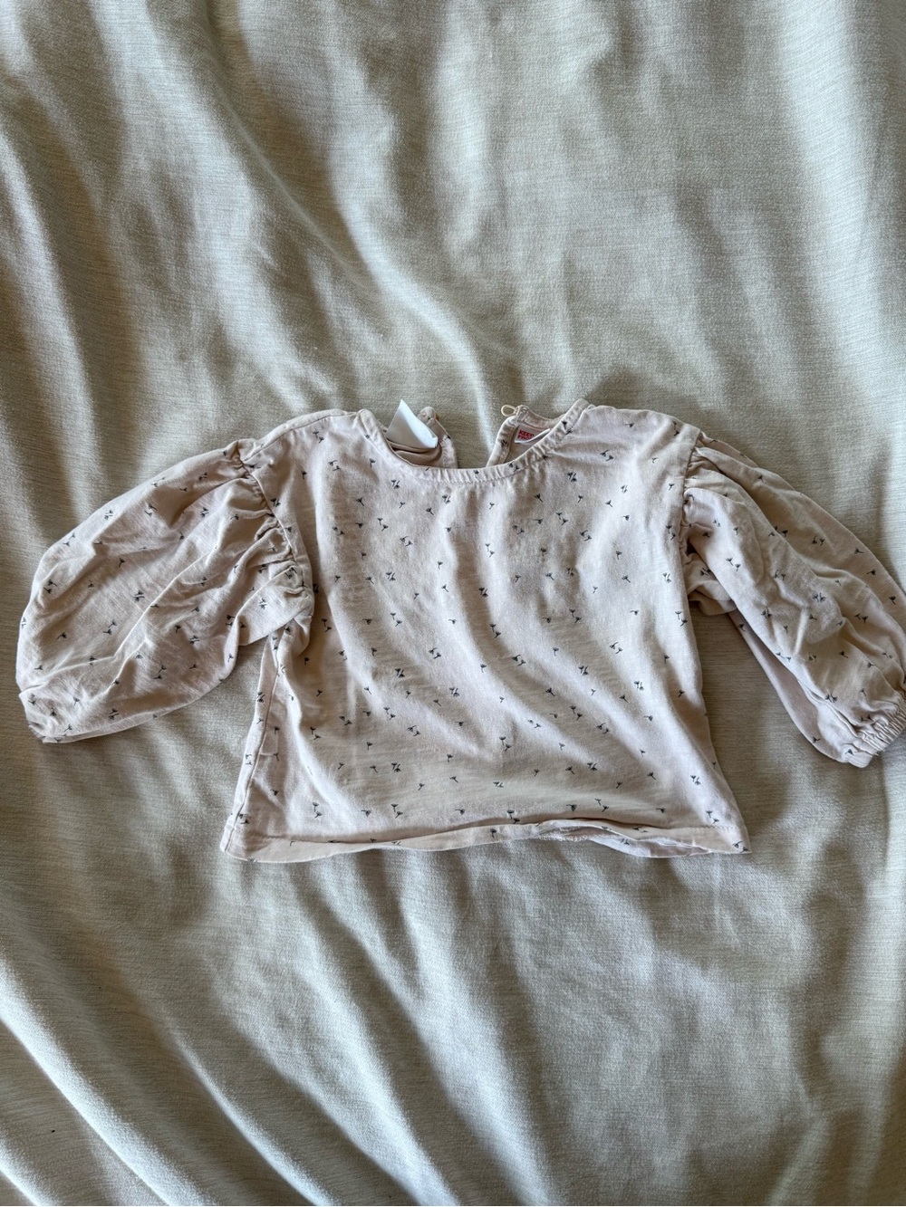 Zara 6-9 Month Flower Blouse